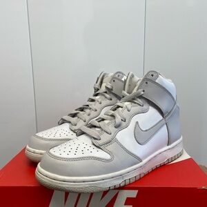 BUSINESS CLOSING SALE - Nike Dunk High ‘Vast Grey’(GS)(DB2179-101) - Sz 6Y(7.5W)
